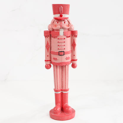 Pink And Red Nutcracker Figure