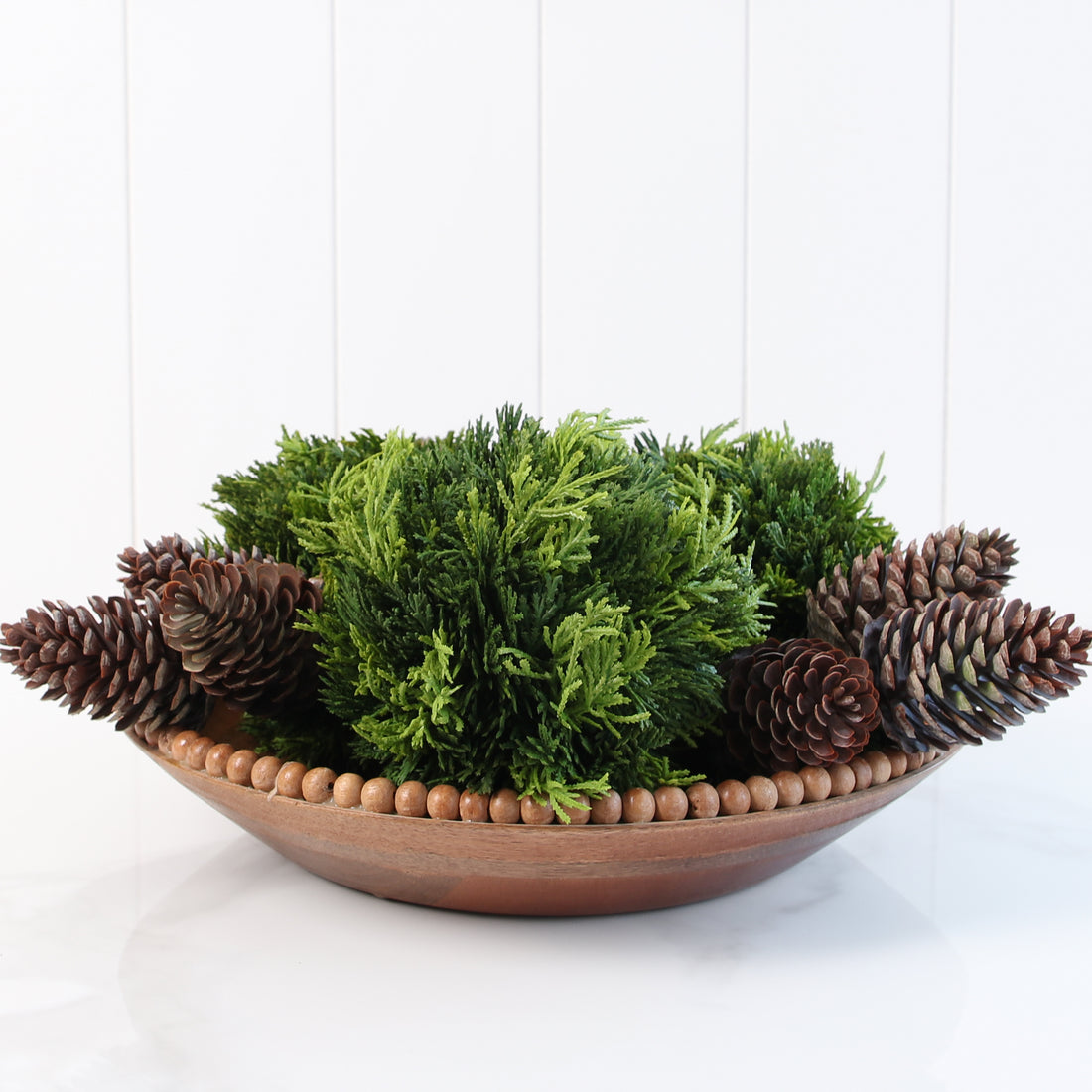 6&quot; Real Touch Cedar Ball with Rope