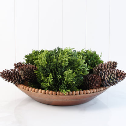 6&quot; Real Touch Cedar Ball with Rope