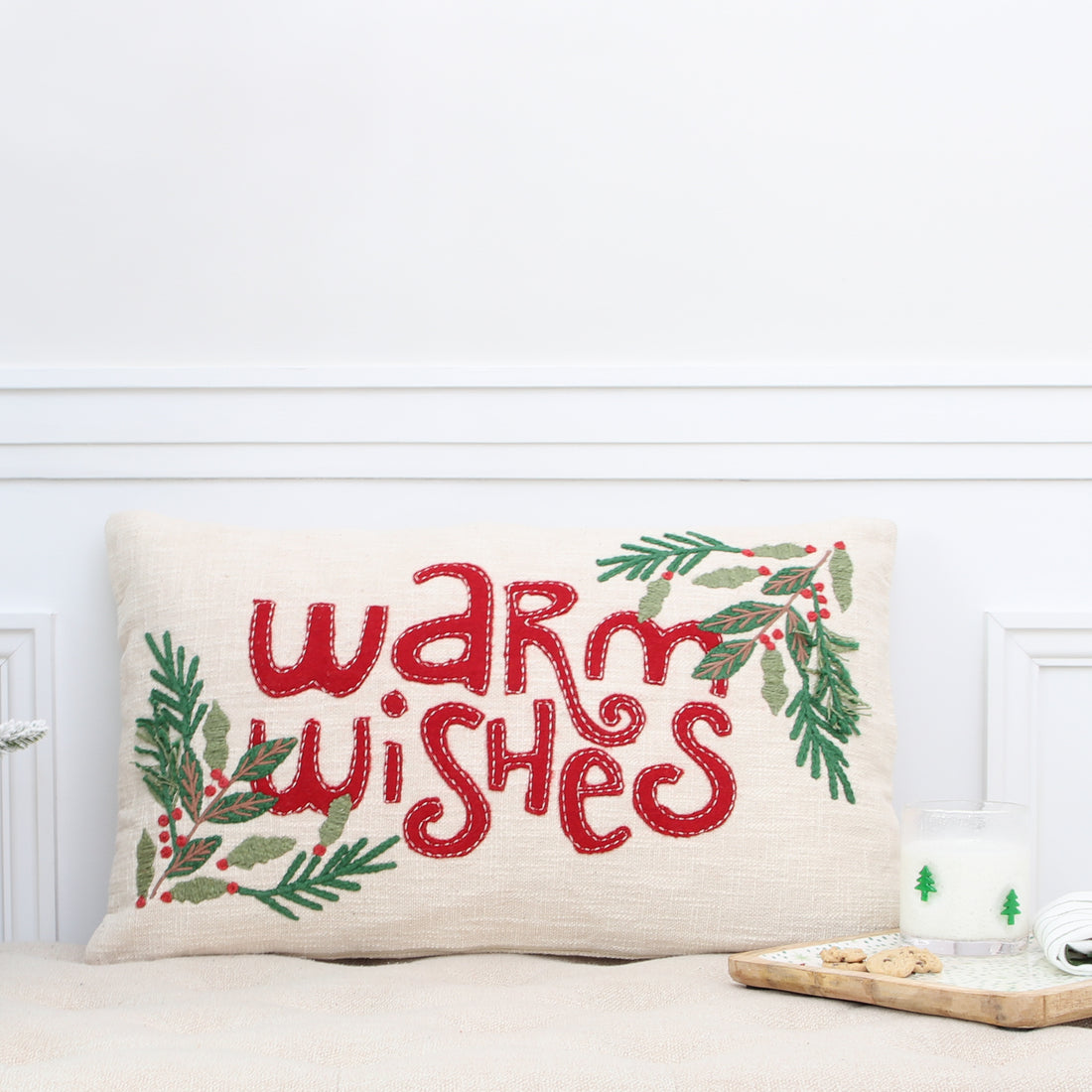 Warm Wishes Lumbar Pillow