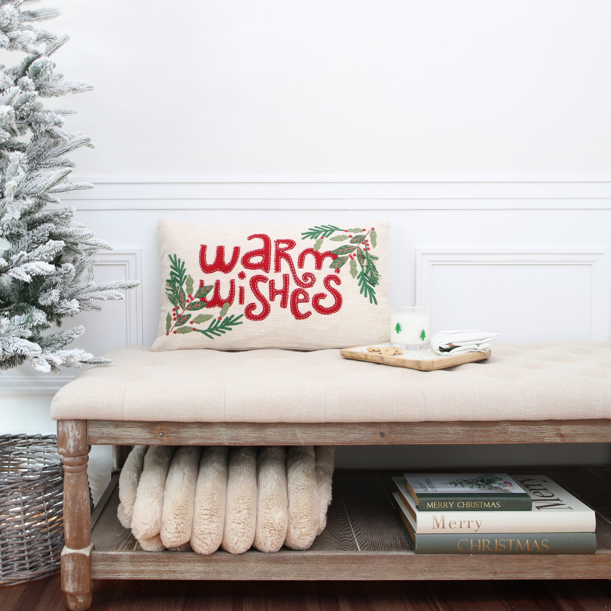 Warm Wishes Lumbar Pillow