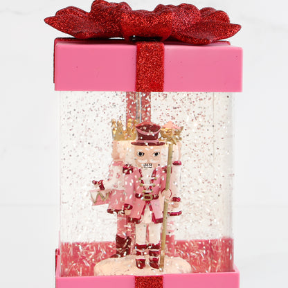 Nutcracker Present Water Globe