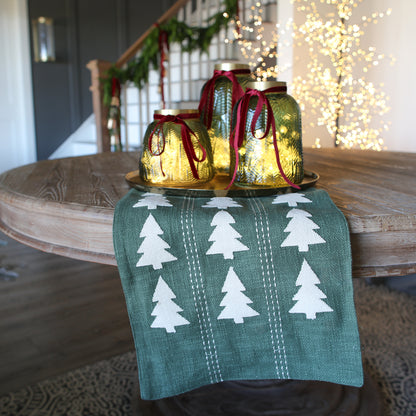 ARRANGEMENT: Glowing Emerald Centerpiece