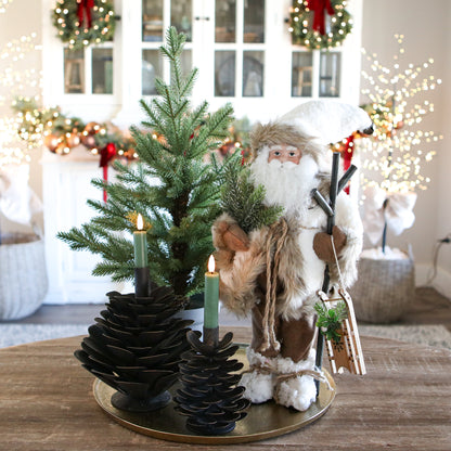 Woodland Santa with Sled