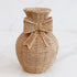 6"  Woven Vase with Bow - Interior Delights