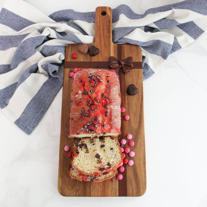 Rectangle Acacia Board with Bow - Interior Delights