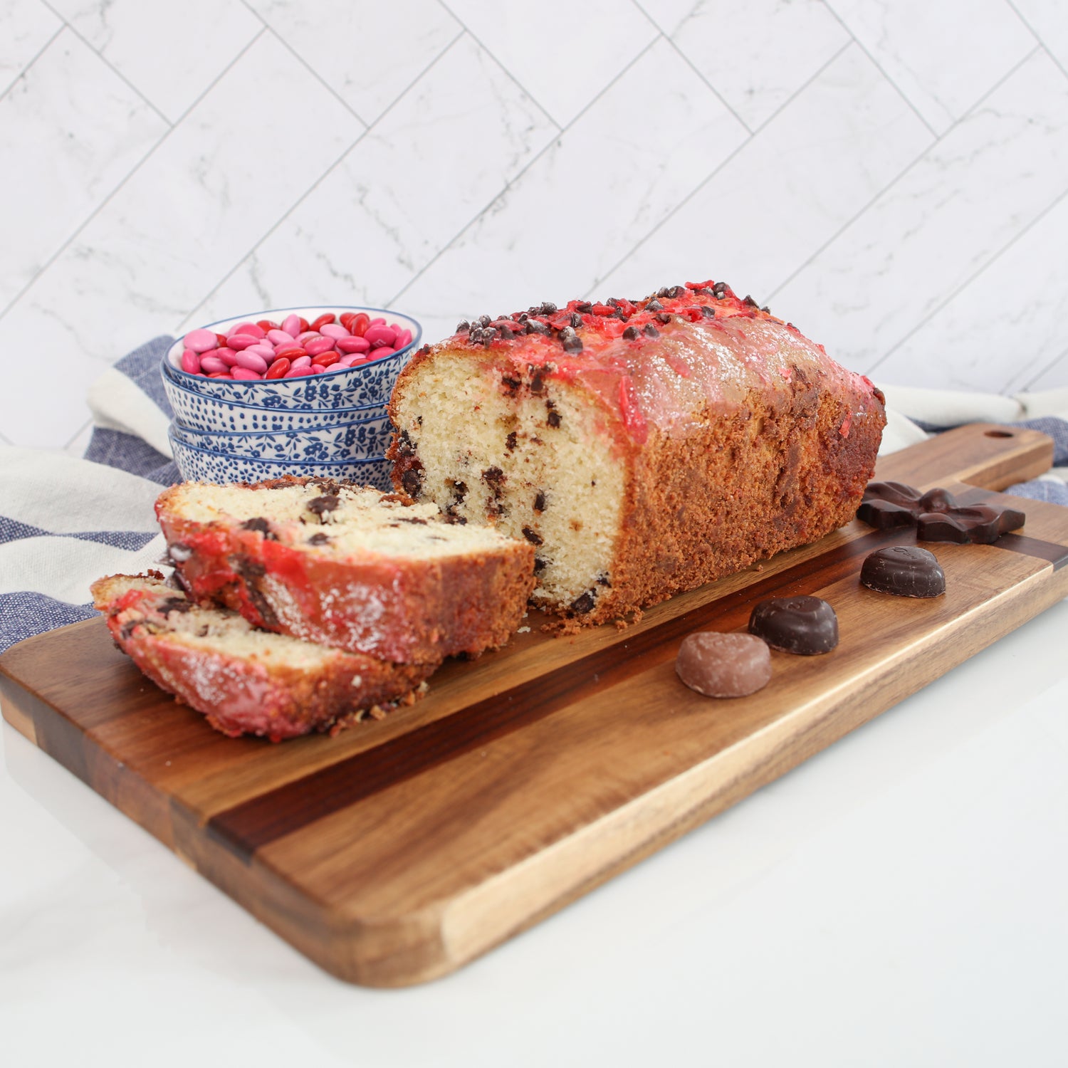 Rectangle Acacia Board with Bow - Interior Delights