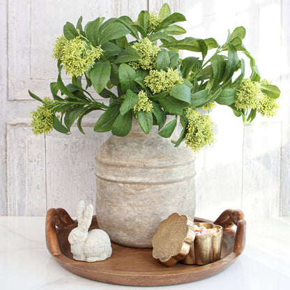 Scalloped Gold Box with Lid