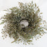8" Mixed Sage Mini Candle Ring - Interior Delights