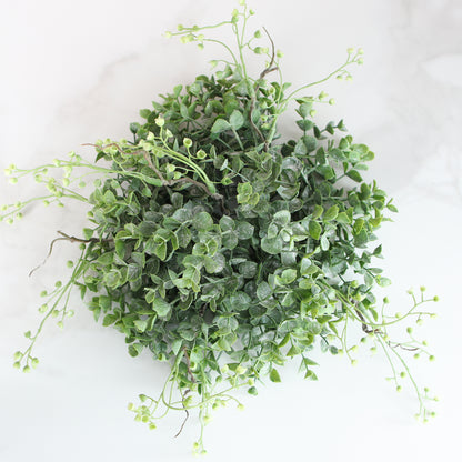 12" Boxwood Pouf - Interior Delights