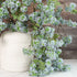 37" Blue Blooming Vine With Leaves - Interior Delights