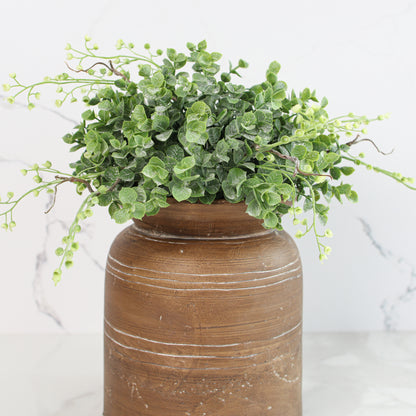 12" Boxwood Pouf - Interior Delights