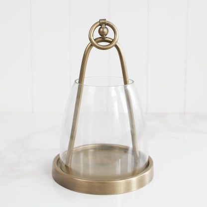 Gold Ring Top Lantern