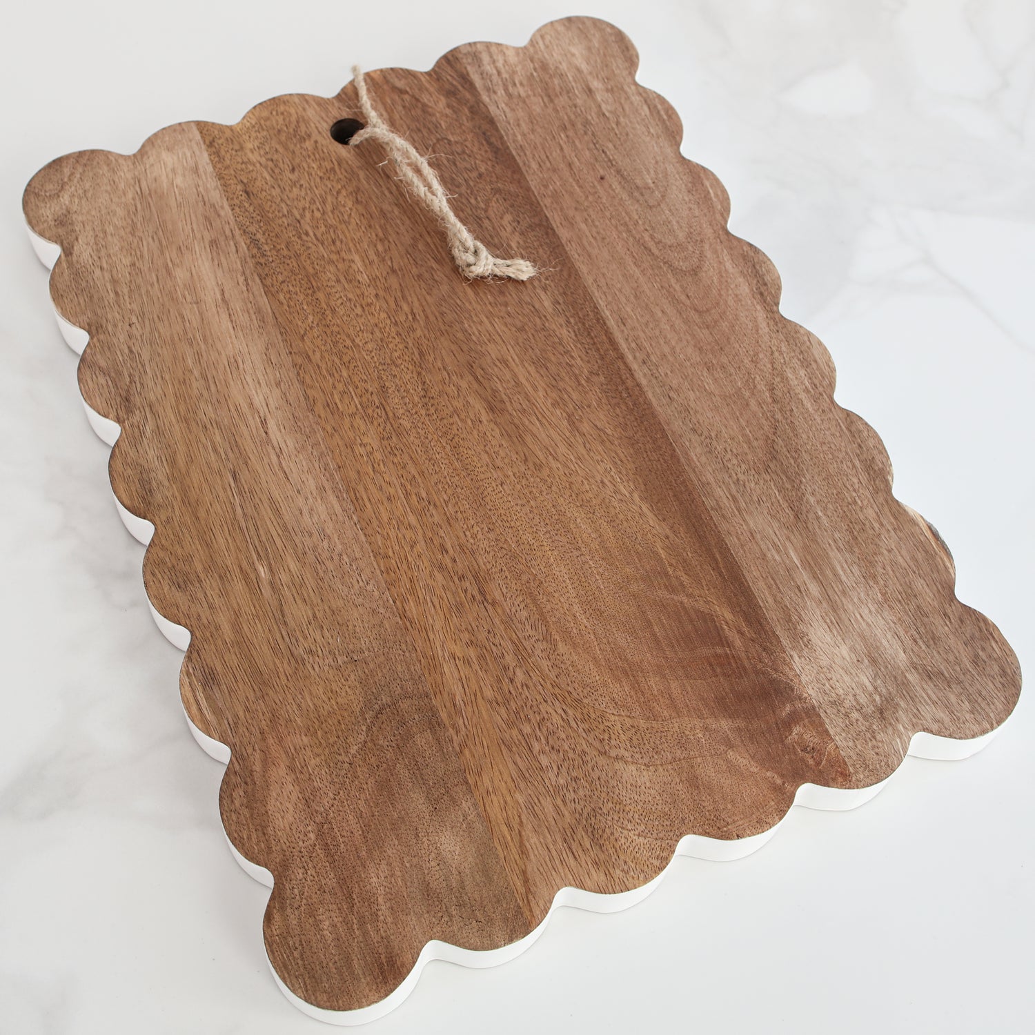 Mango Wood Scalloped Board