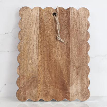 Mango Wood Scalloped Board