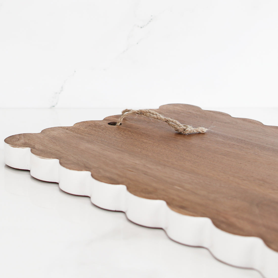 Mango Wood Scalloped Board
