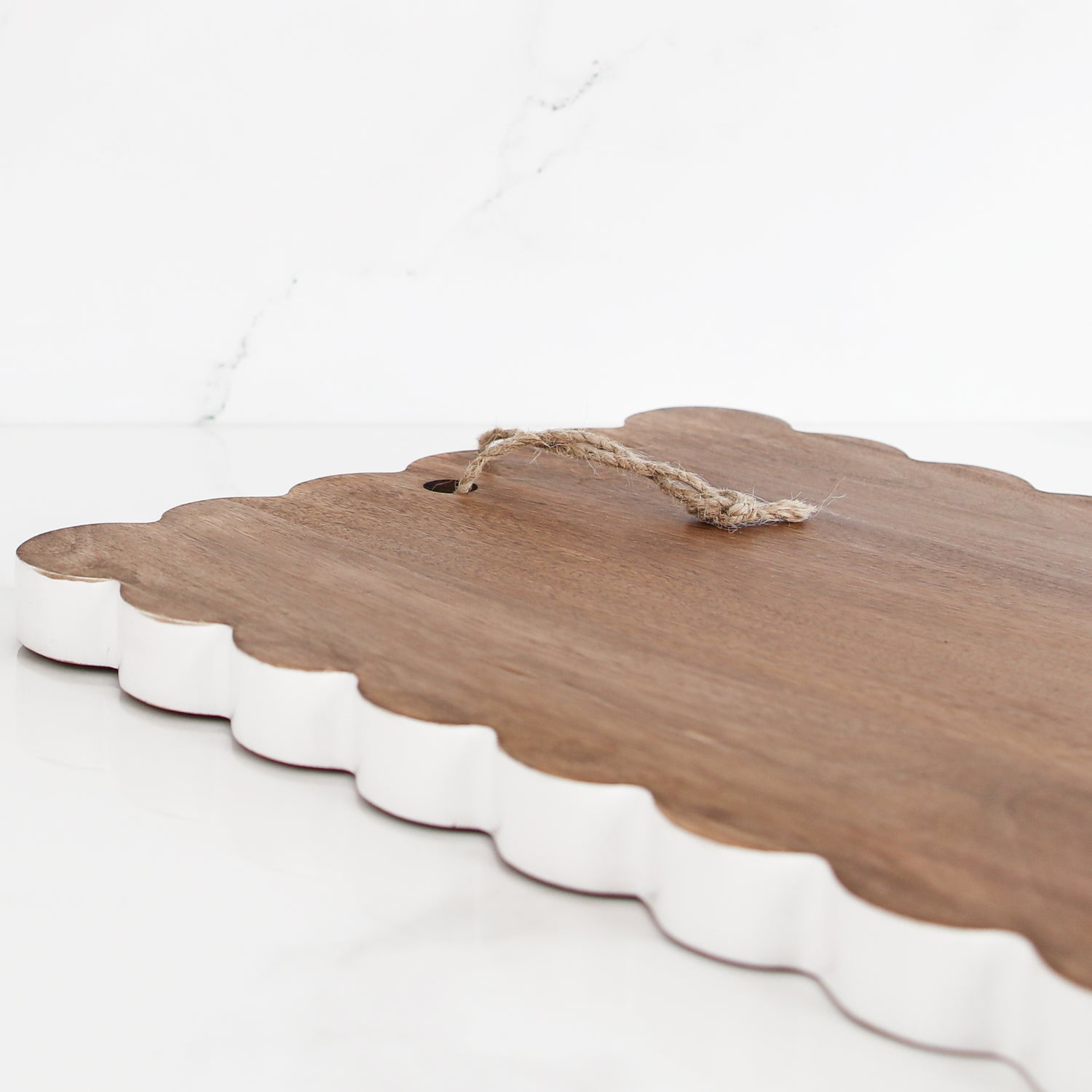 Mango Wood Scalloped Board