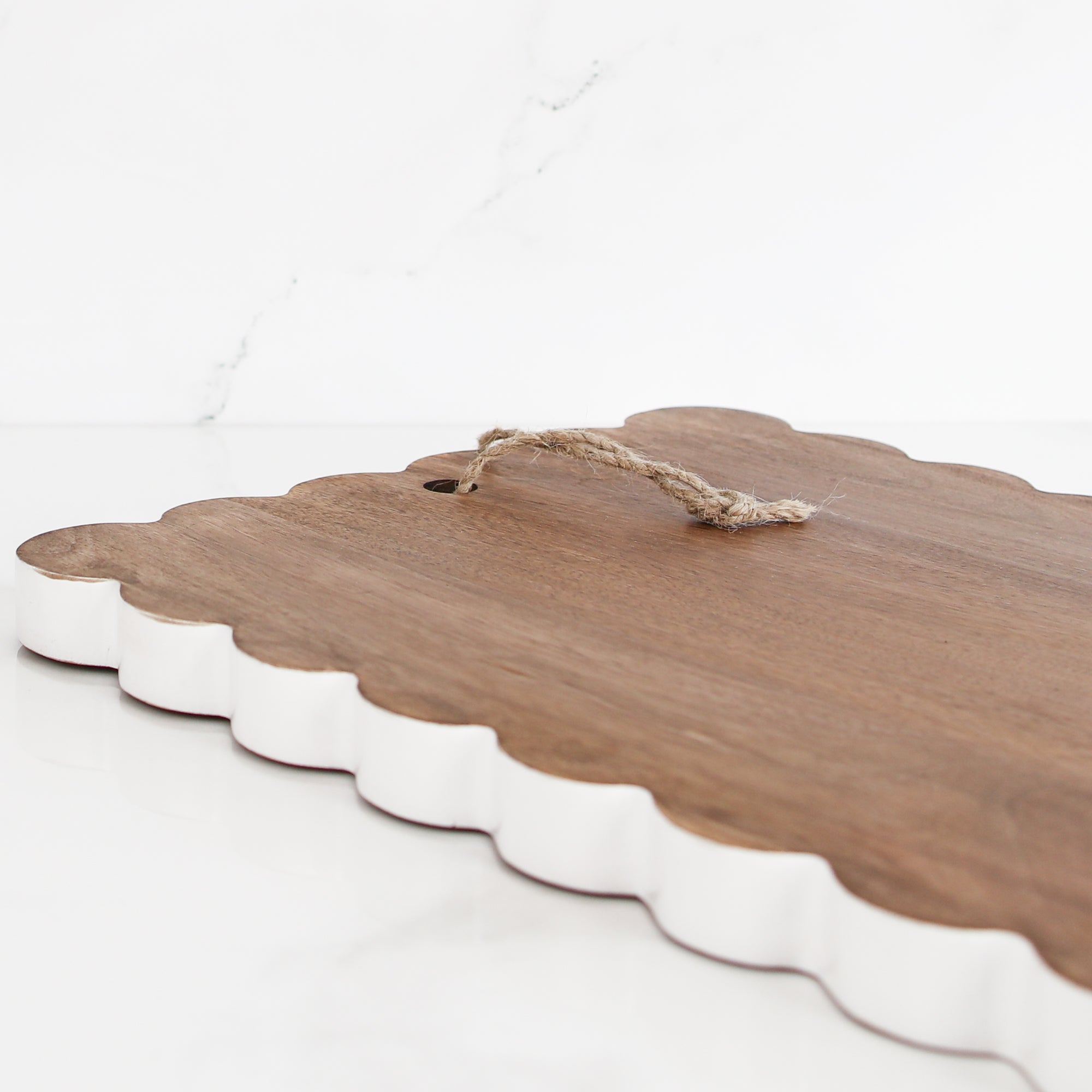 Mango Wood Scalloped Board