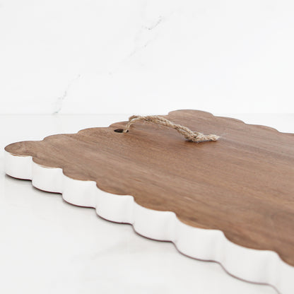 Mango Wood Scalloped Board