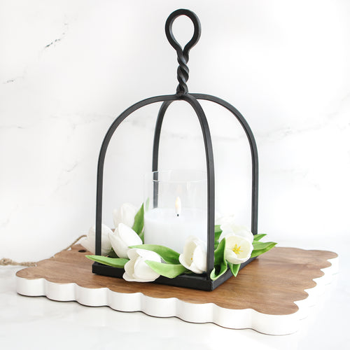 Twisted Top Lantern - Interior Delights