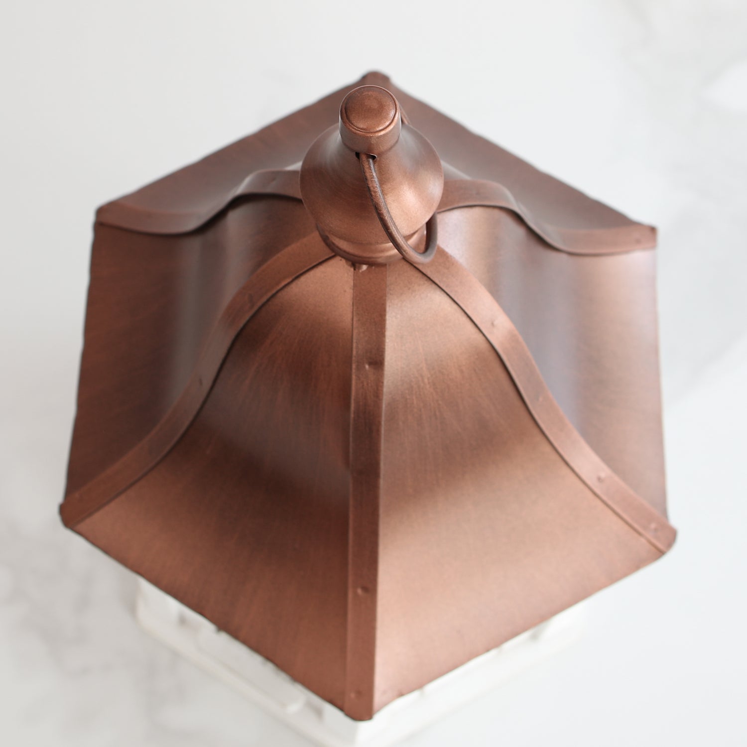 Copper Roofed Bird House