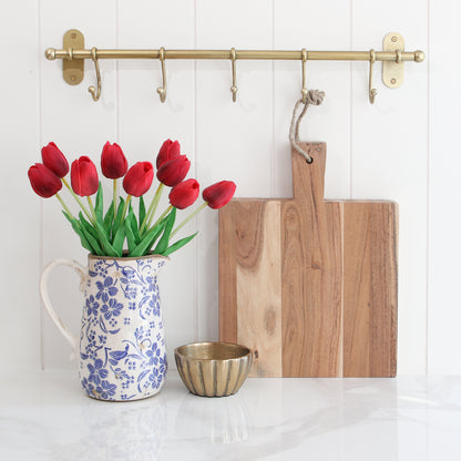 14" Red Tulip Bundle - Interior Delights