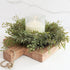 Large Mixed Sage Candle Ring - Interior Delights