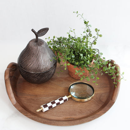 Check Handle Magnifying Glass - Interior Delights