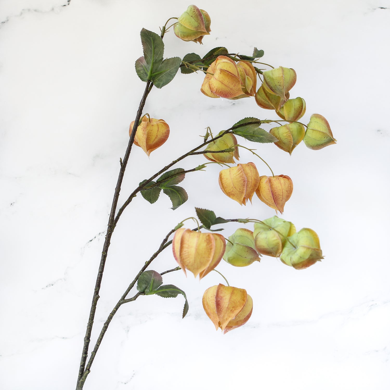 38” Lantern Bud Spray - Yellow