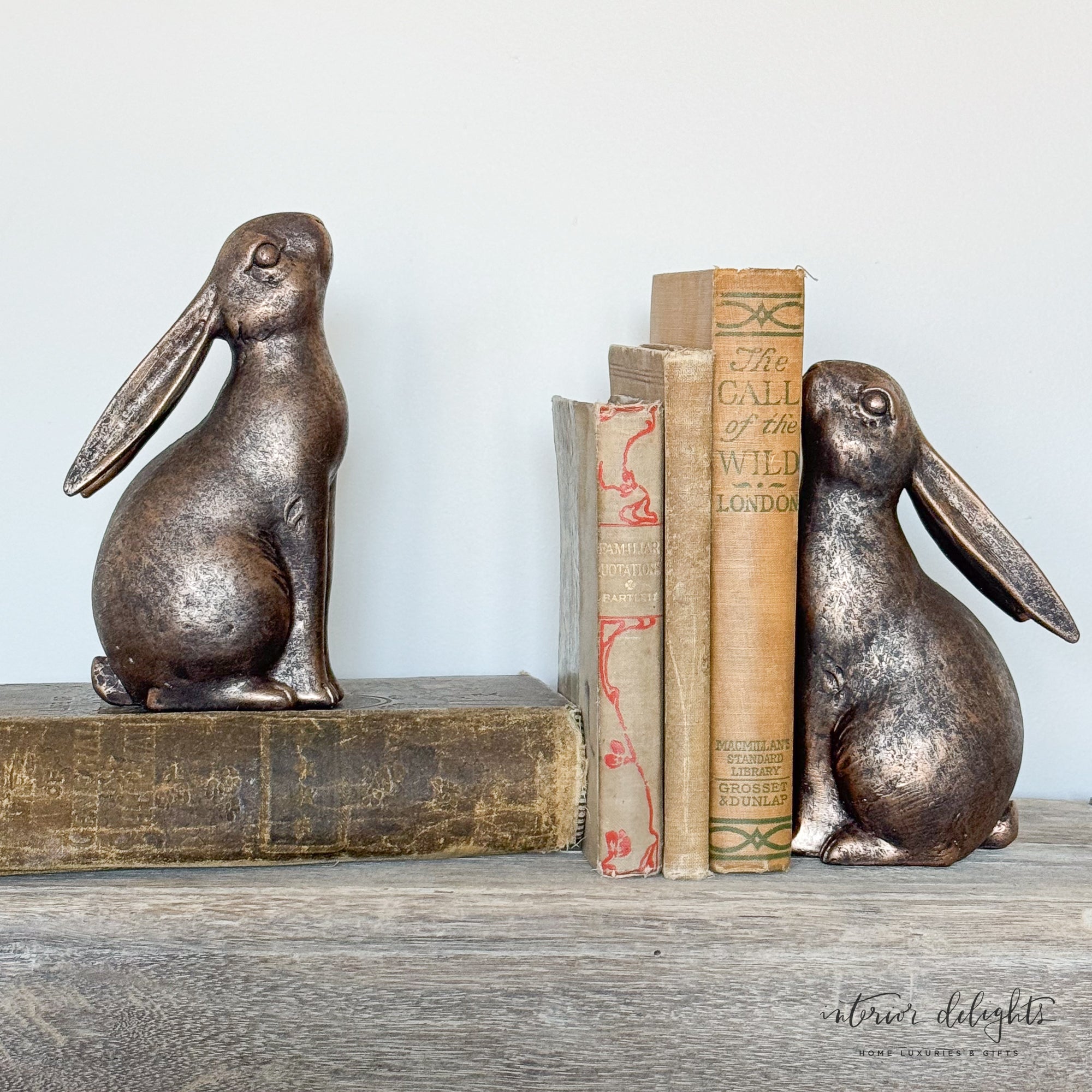 Bunny Bookends- Set of 2