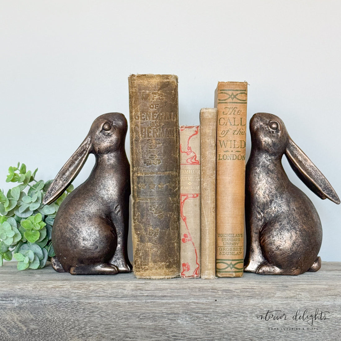 Bunny Bookends- Set of 2