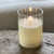 Pleated Ivory Flameless Candle- 3.5"x5"