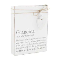 ON SALE: Grandma Definition Plaque
