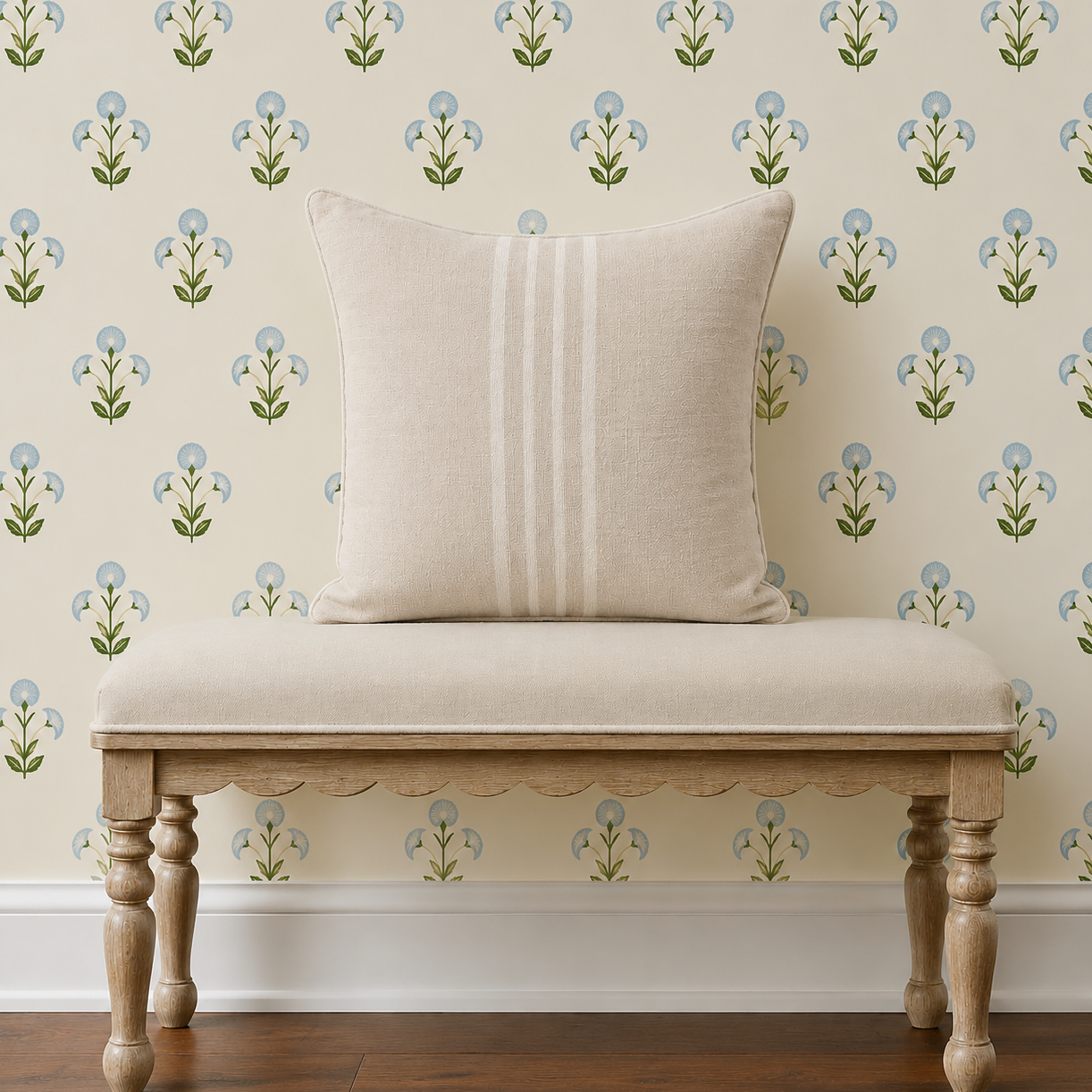 Set of 2 - Eleanor Lumbar 14" x 26" - Natural/Ivory Accent Pillow - Interior Delights
