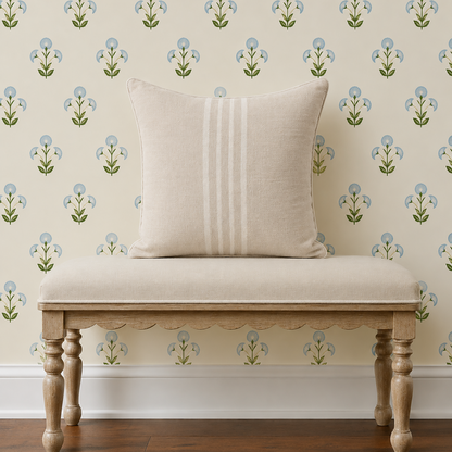 Set of 2 - Eleanor Lumbar 14" x 26" - Natural/Ivory Accent Pillow - Interior Delights