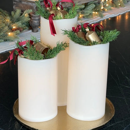 Outdoor Save LED Candles-Set of 3 (extra large)