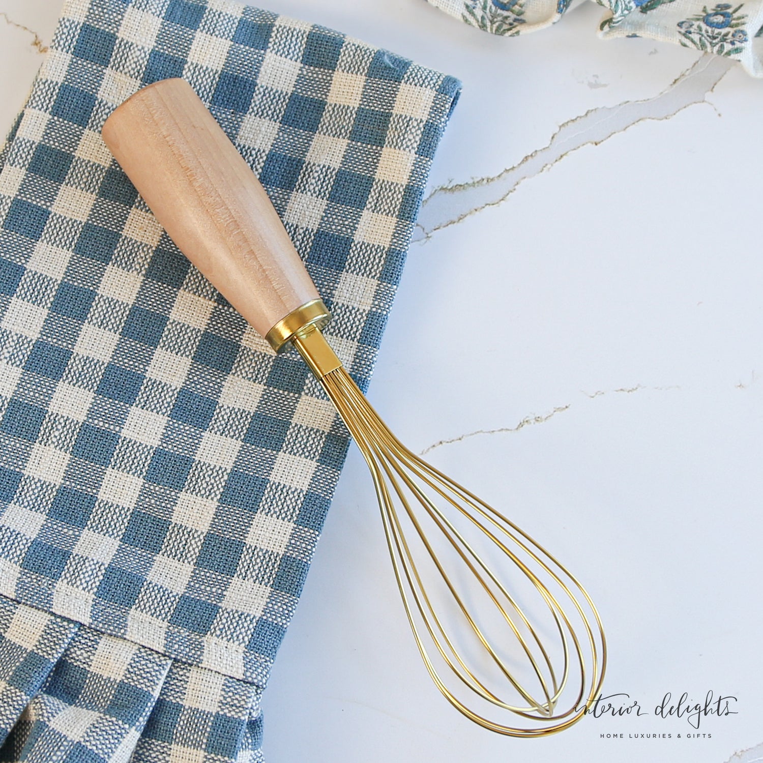 Stainless Steel Whisk with Wooden Handle