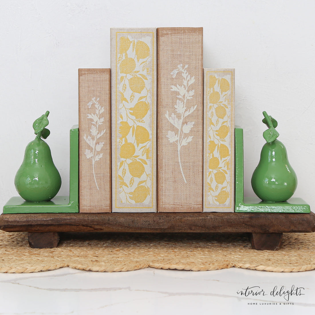 Cast Iron Pear Bookends