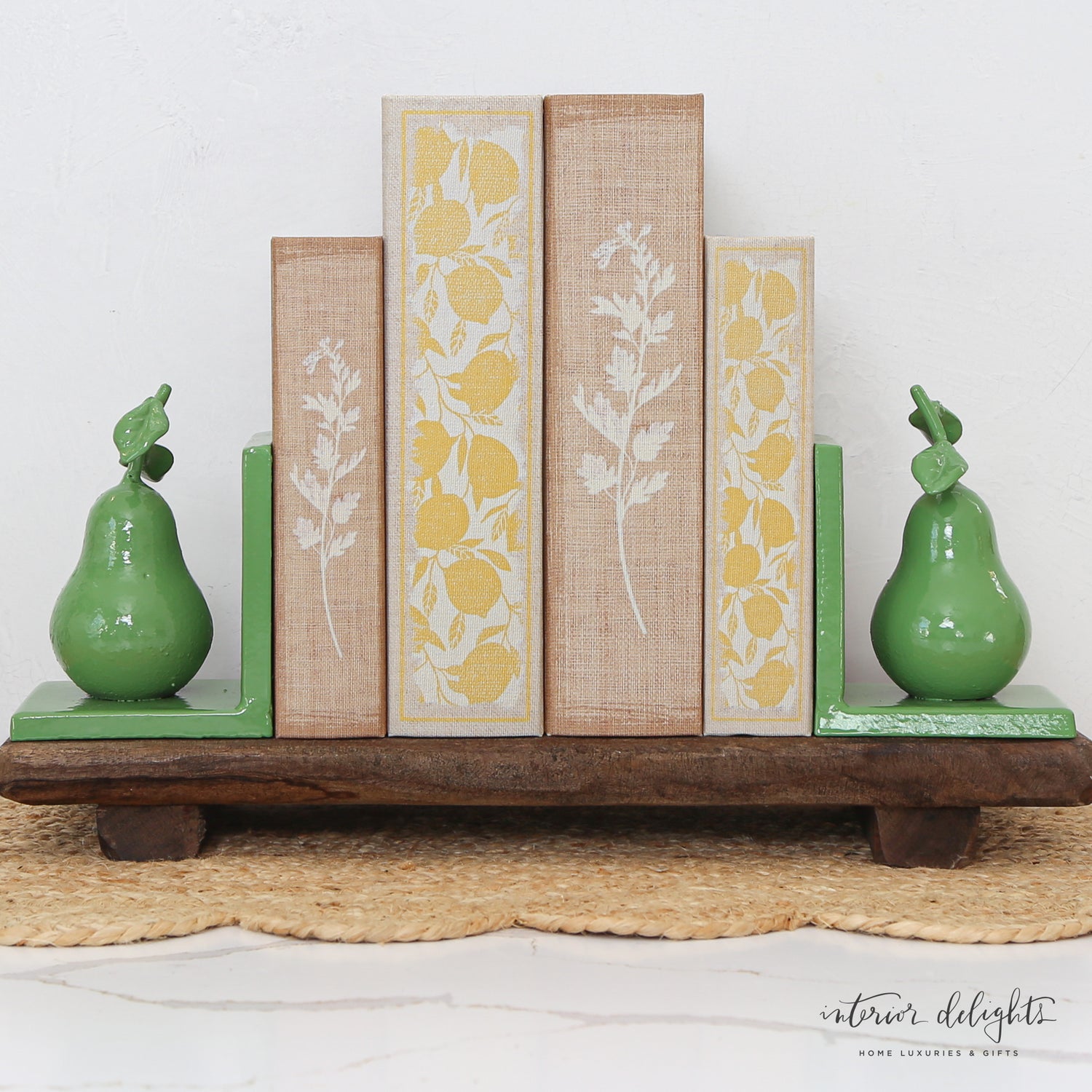 Cast Iron Pear Bookends