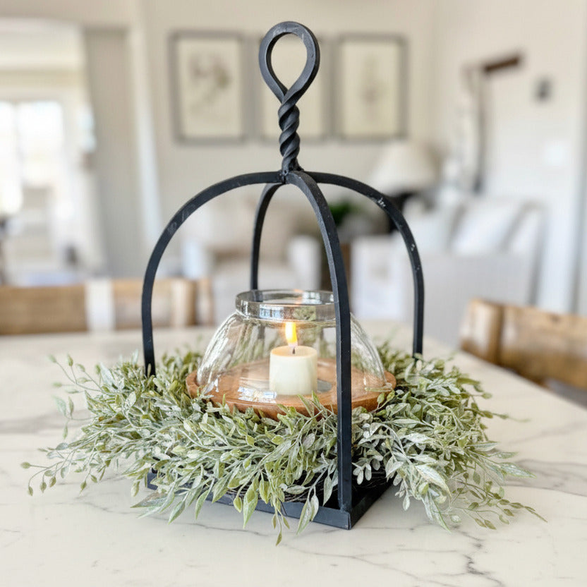 PREORDER: Twisted Top Lantern + Mixed Sage Ring Bundle