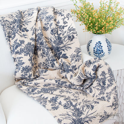 Cotton Chambray Throw