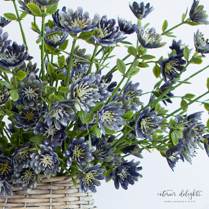 17&quot; Petite Blue Floral Stem