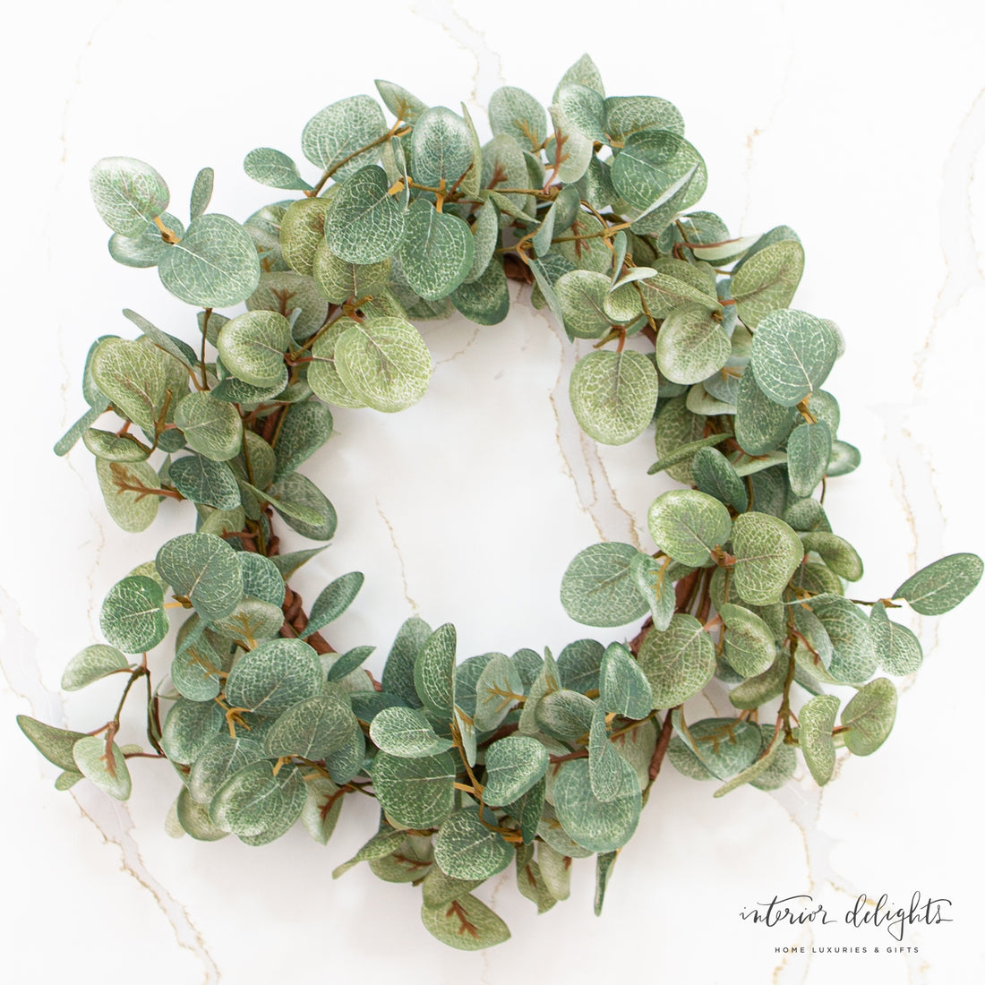 Garden Eucalyptus Candle Ring- 14in