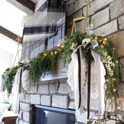 48” Norfolk Cypress Mixed Pine Garland