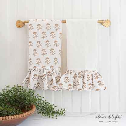 Molly Block Print Towel Set