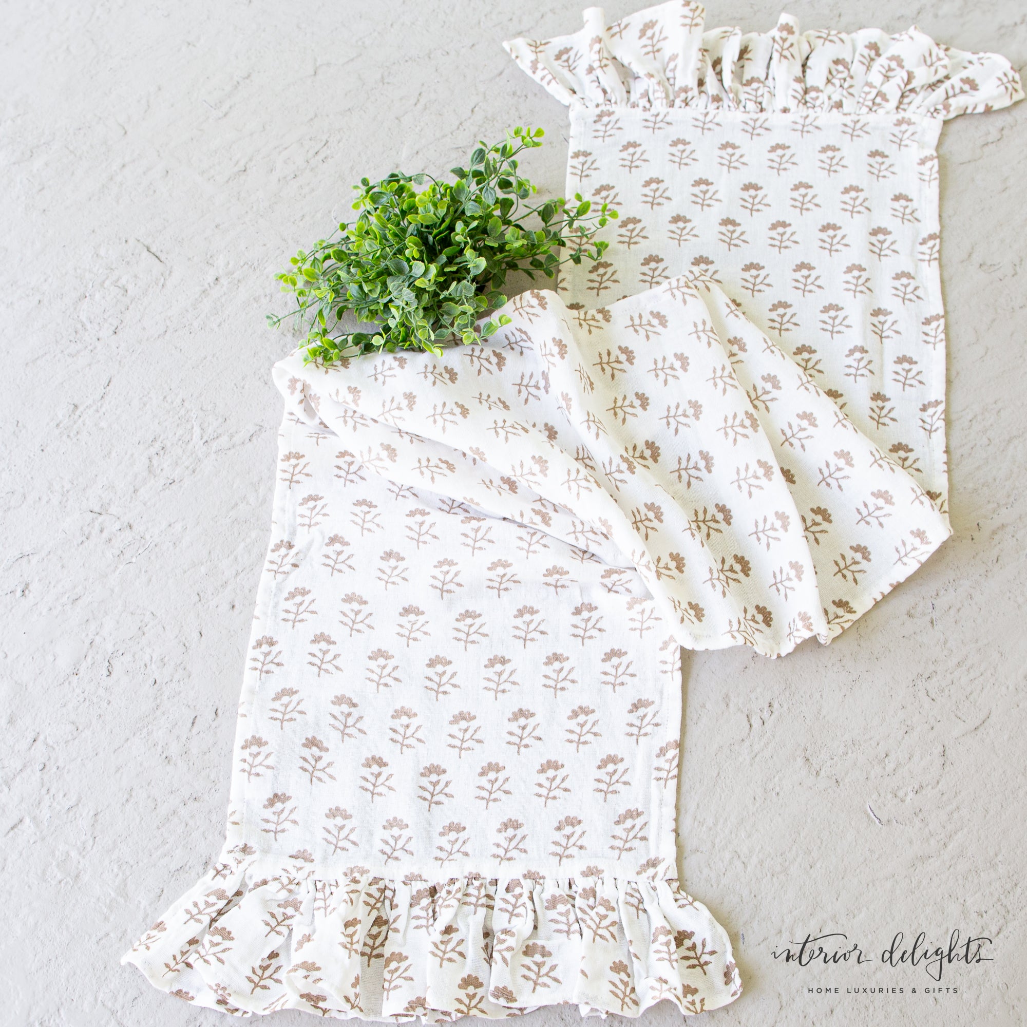 Bundle of Two Molly Table Runners Perfect for Layering