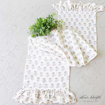Bundle of Two Molly Table Runners Perfect for Layering