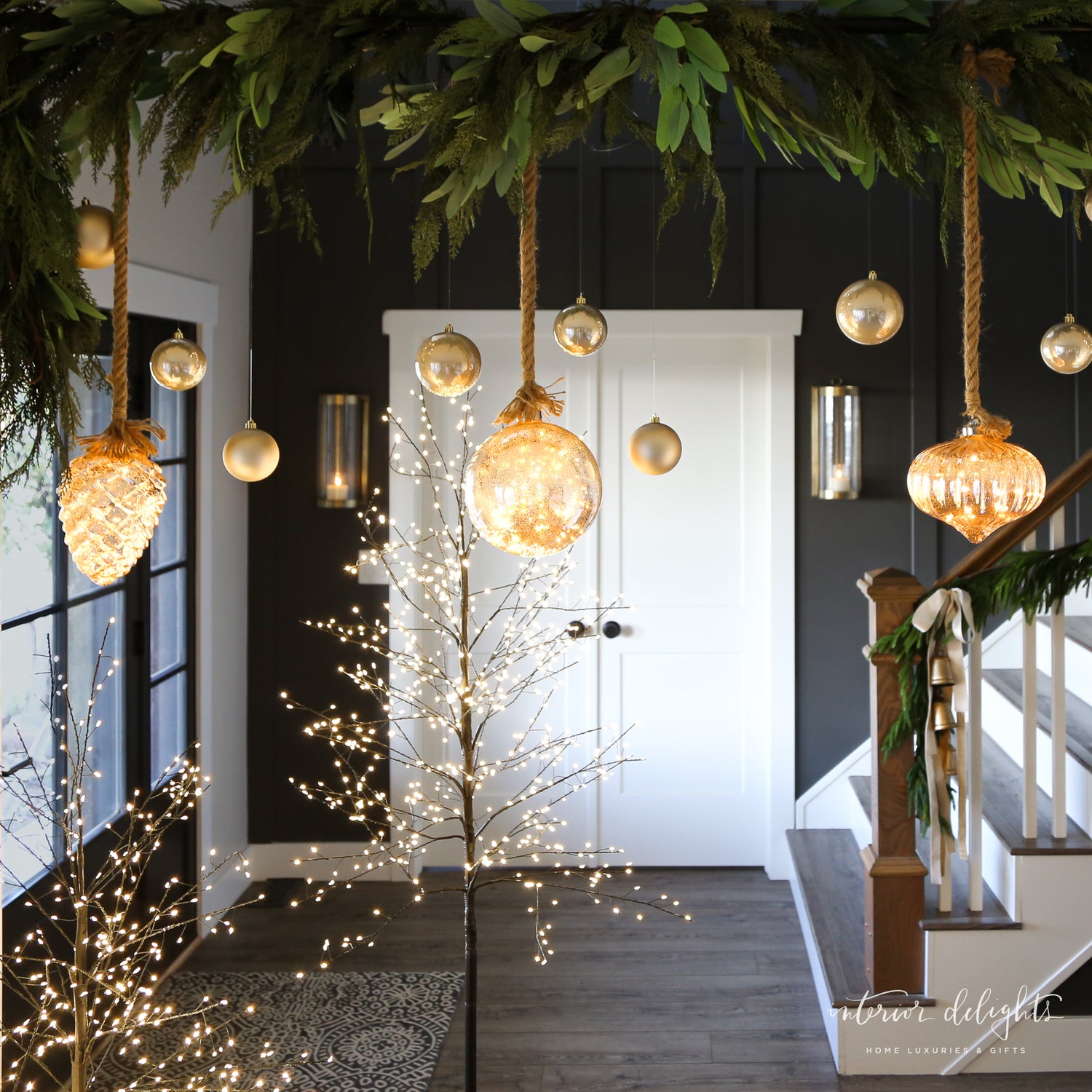 Luster Glass LED Individual Ornaments - Onion style, showcasing a delicate design with soft glowing lights, perfect for seasonal display.