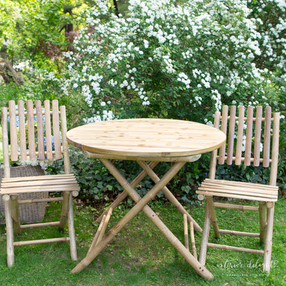 Bamboo Bistro Set