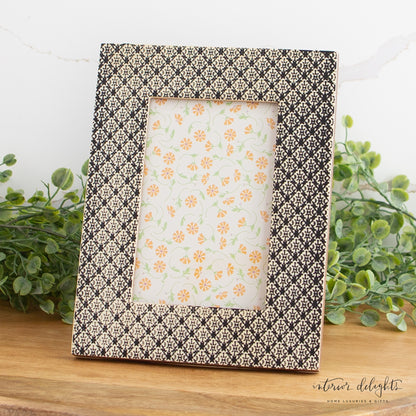 Black and Cream Frame- 4x6